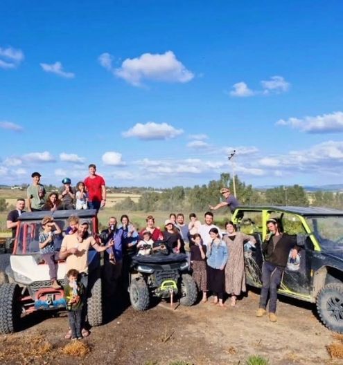 טיול טרקטורונים משפחתי | טיול רייזרים עם ילדים | טיול רייזרים למשפחות